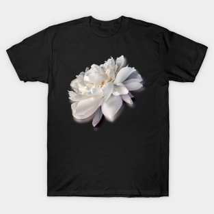 Gorgeous white peony T-Shirt